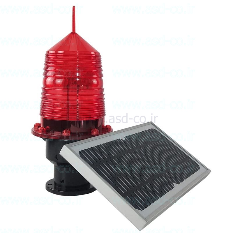 چراغ سر دکل خورشیدی