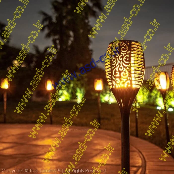 چراغ سولار باغچه ای